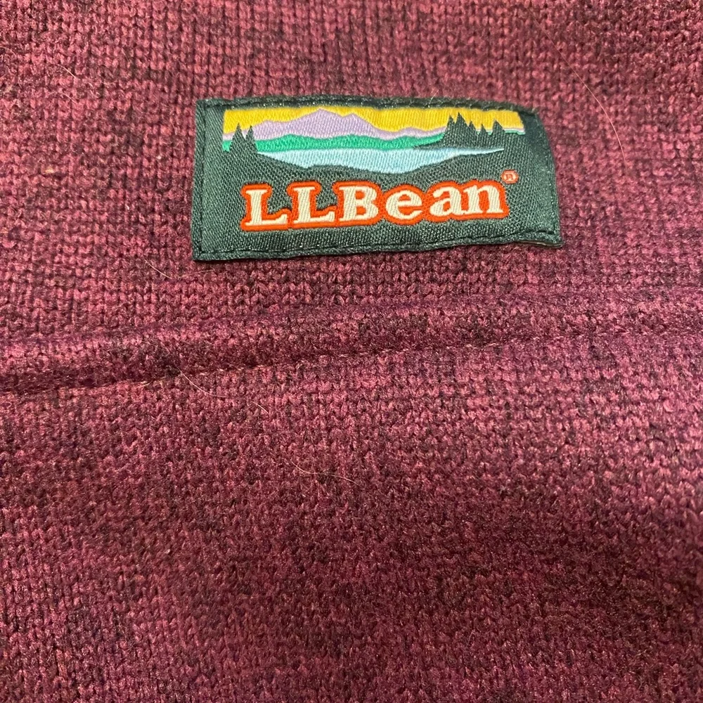 L.L. Bean Maroon Pullover